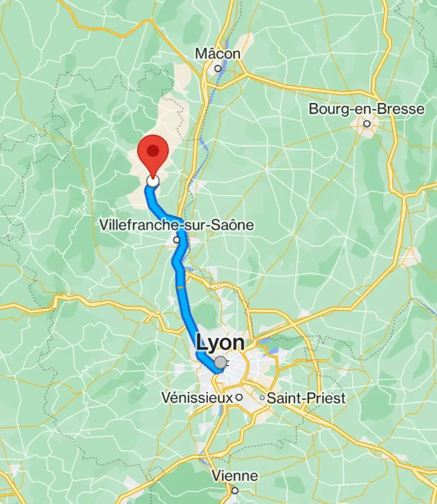 Parcours randonnées autour de Lyon