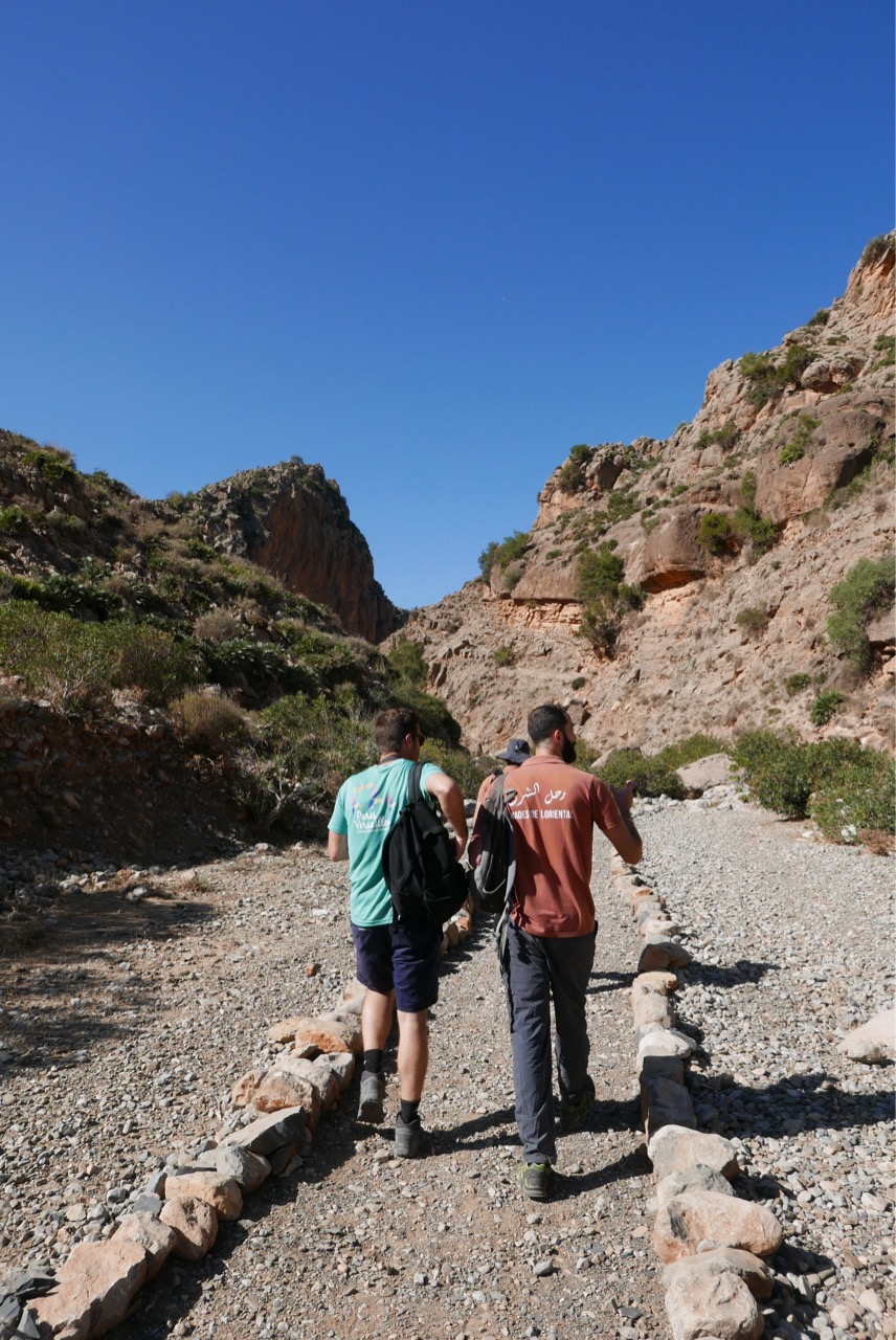 rando au depart de Beni amer au Maroc