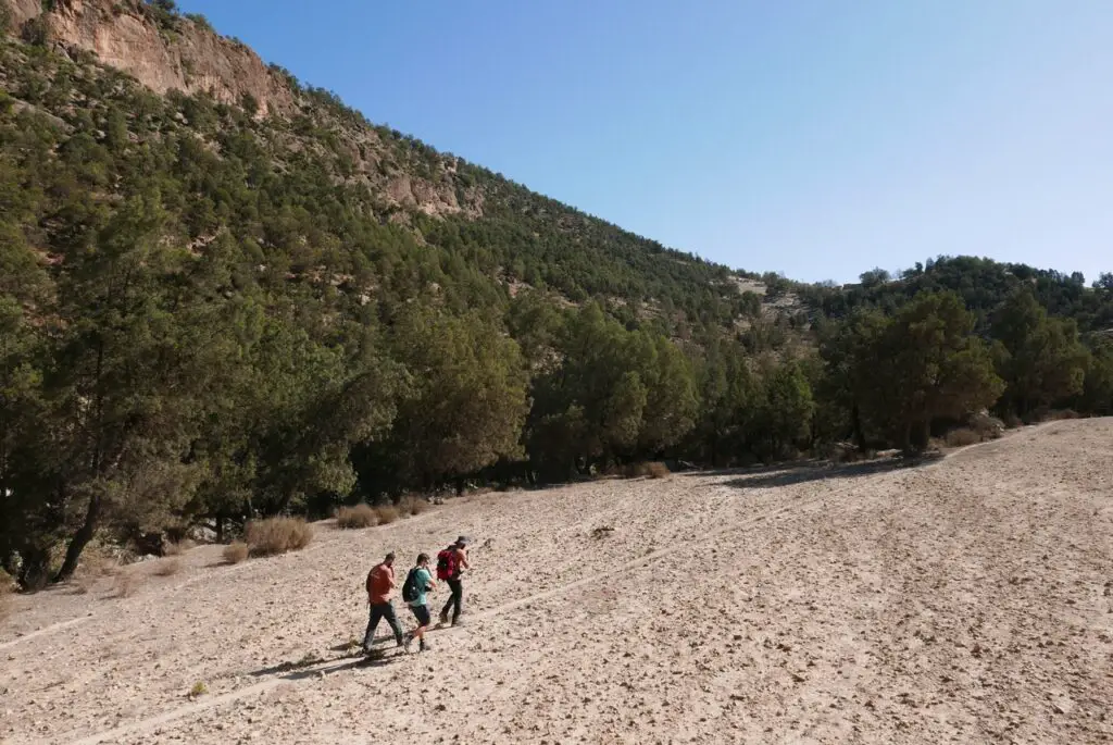 Randonnée dans les montagnes de l'oriental marocain