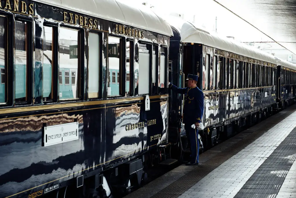 Voyage en train avec le Venice Simplon-Orient-Express