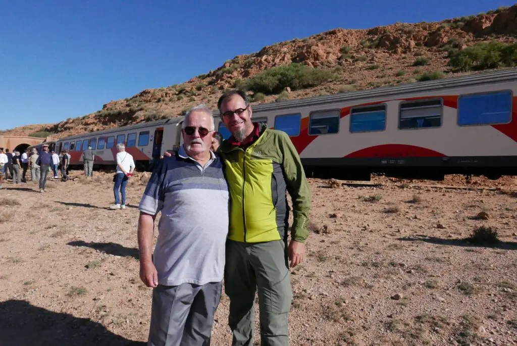 Edi le fondateur de l'oriental désert express au Maroc