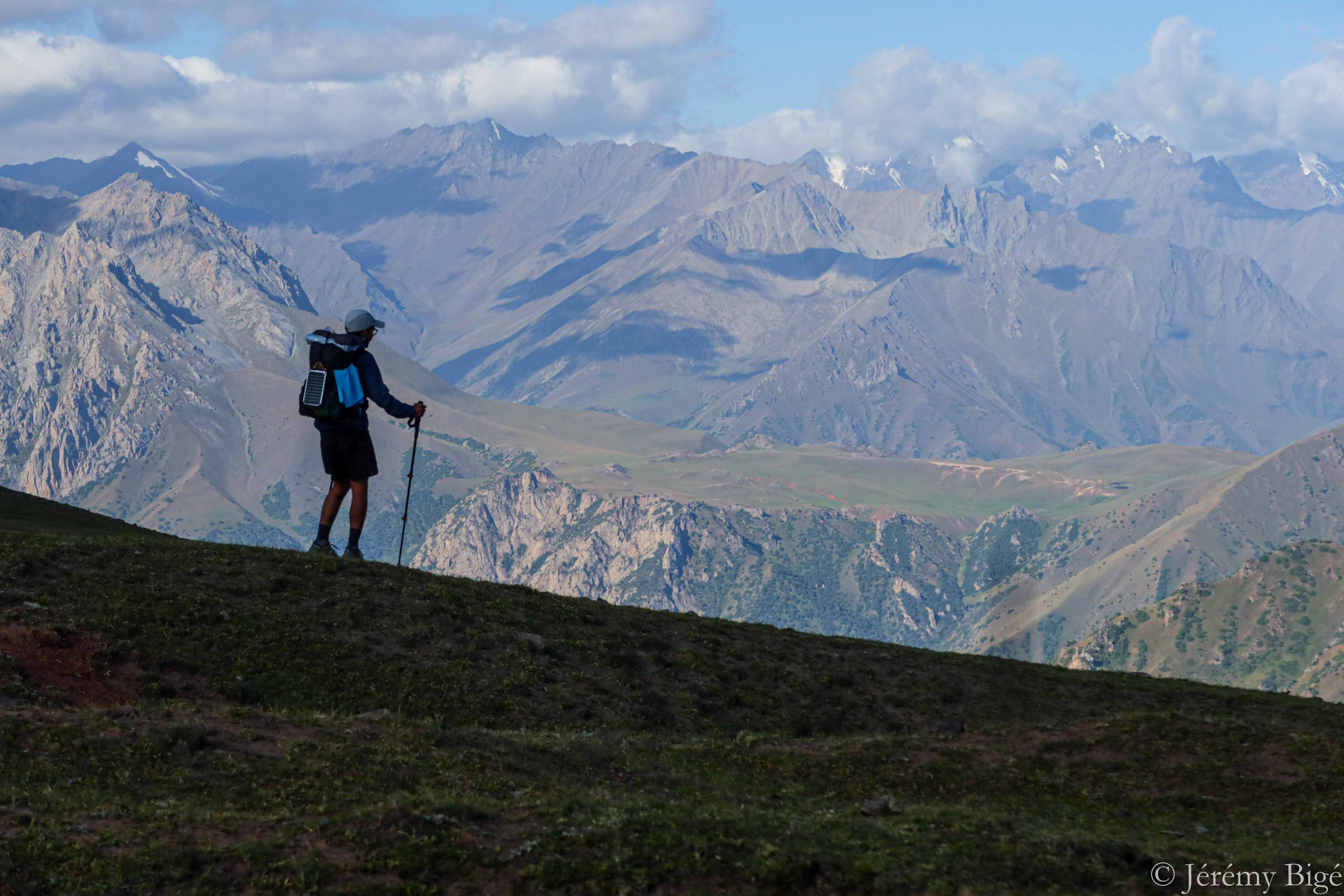 Col d'Airak-Takty dans l'Alaï kirghize 