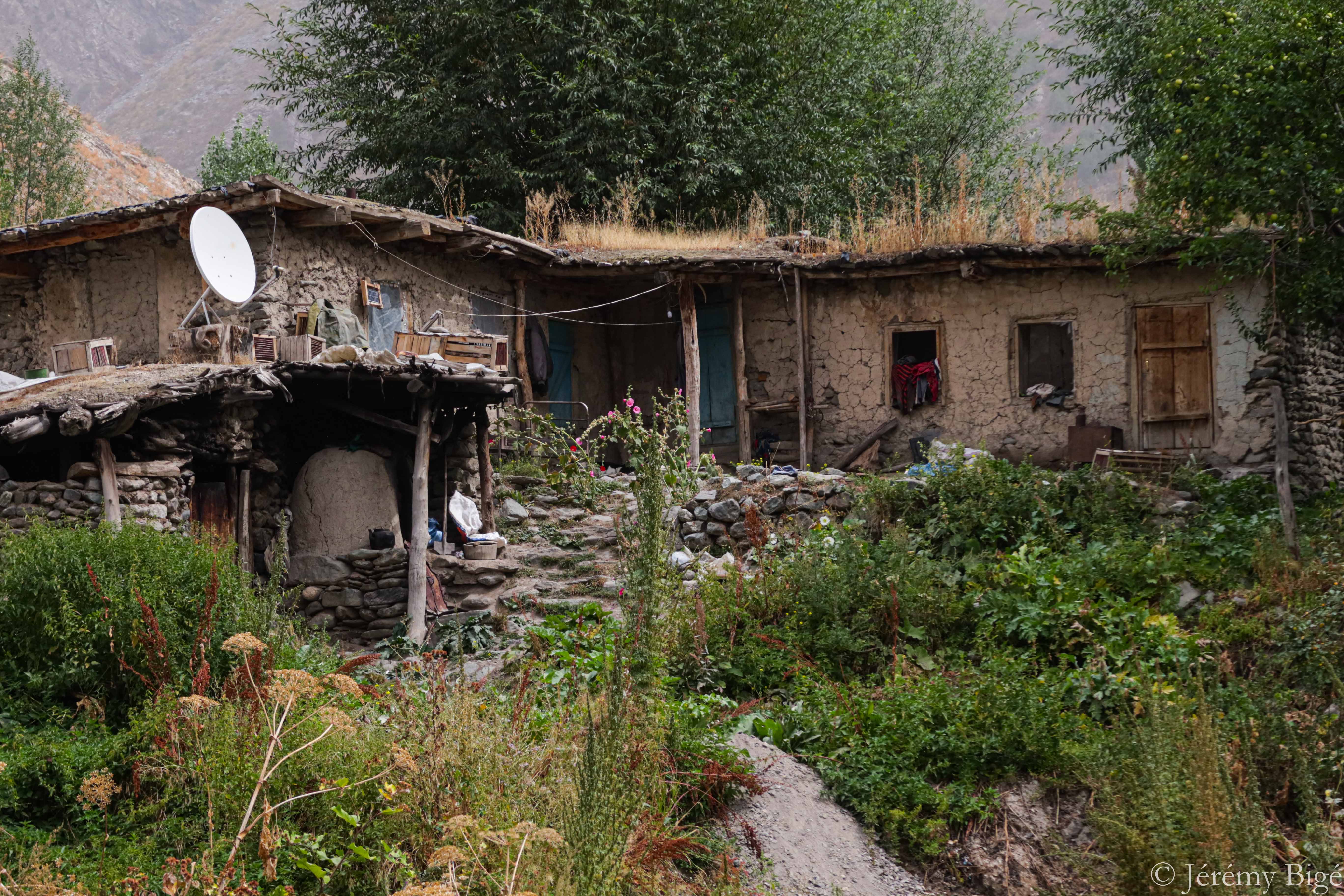 Village de Ghorif, le plus isolé du Tadjikistan.