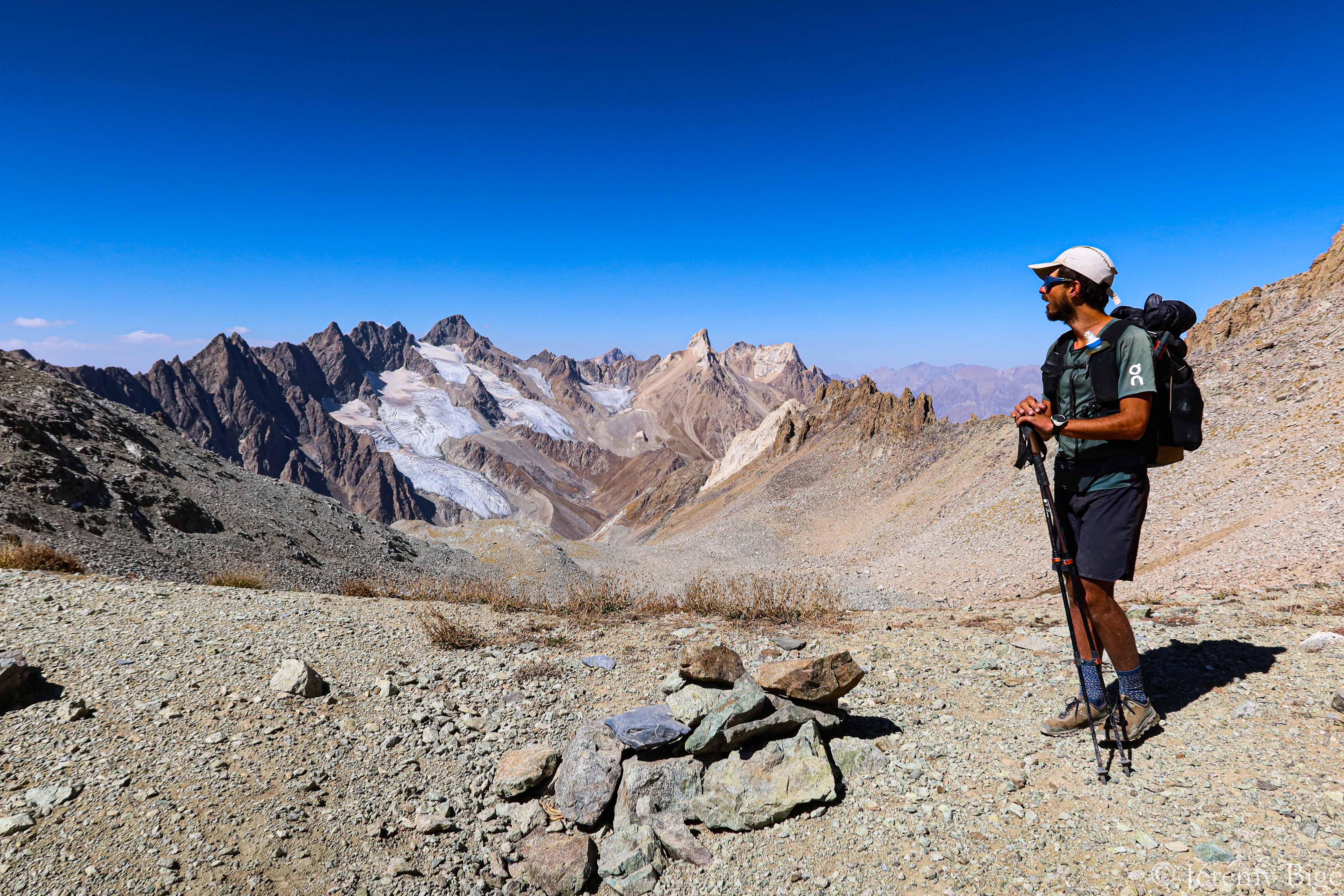 Col de Dushokha lors de ma traversée du Tadjikistan