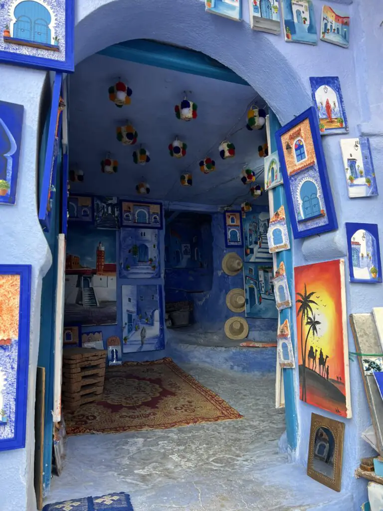 boutique artisanal à Chefchaouen