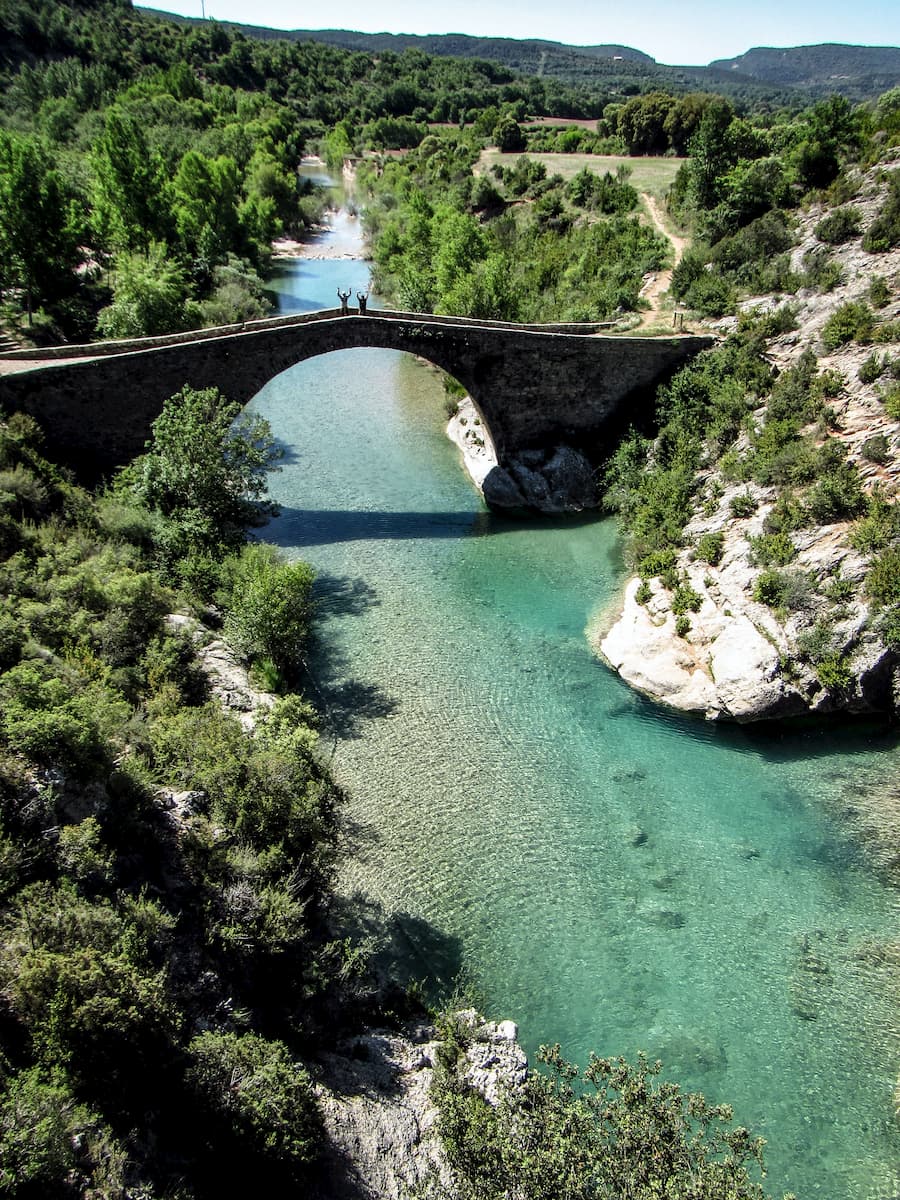 Pont pedruel en Sierra de guara