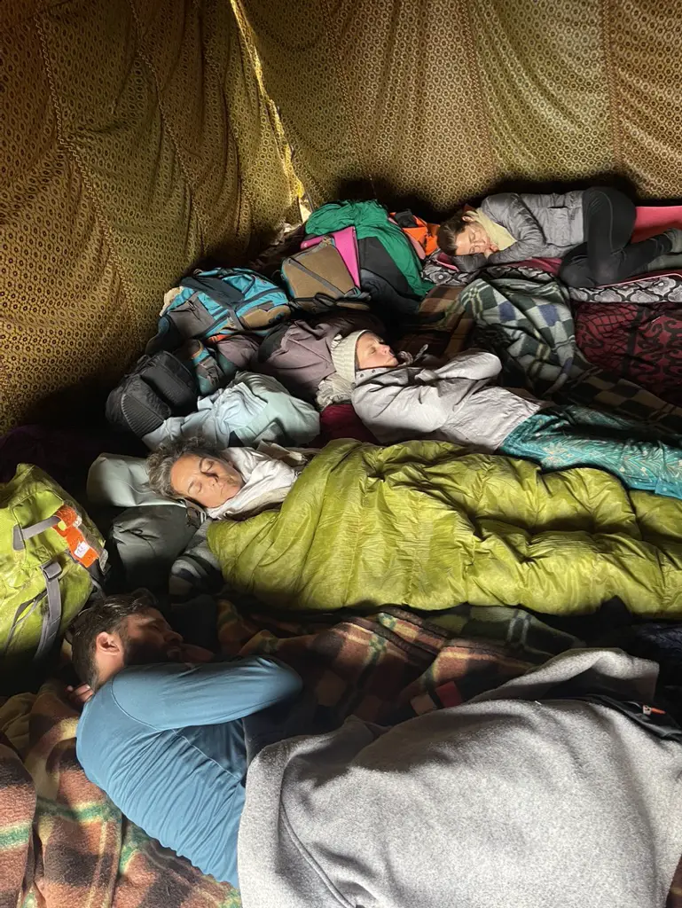 Dormir dans le désert