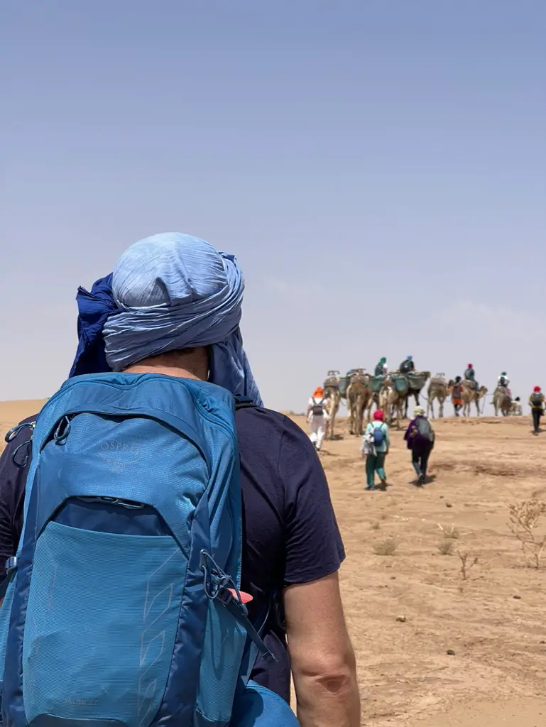 sac à dos idéal pour une rando dans le désert