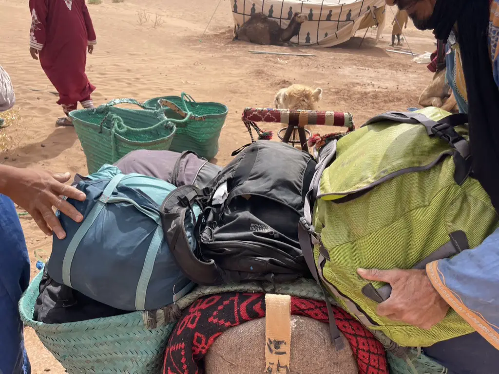 Quel Le sac de voyage pour le désert