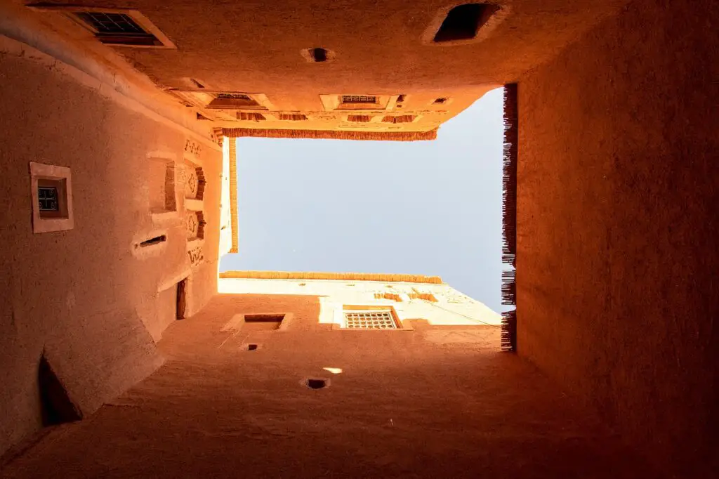 Kasbah de Taourirt au Maroc