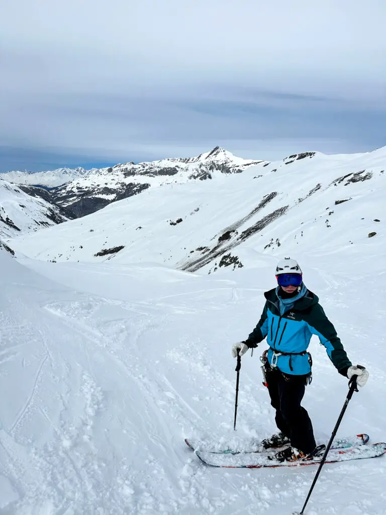 Test baudrier Petzl Aquila en ski de randonnée