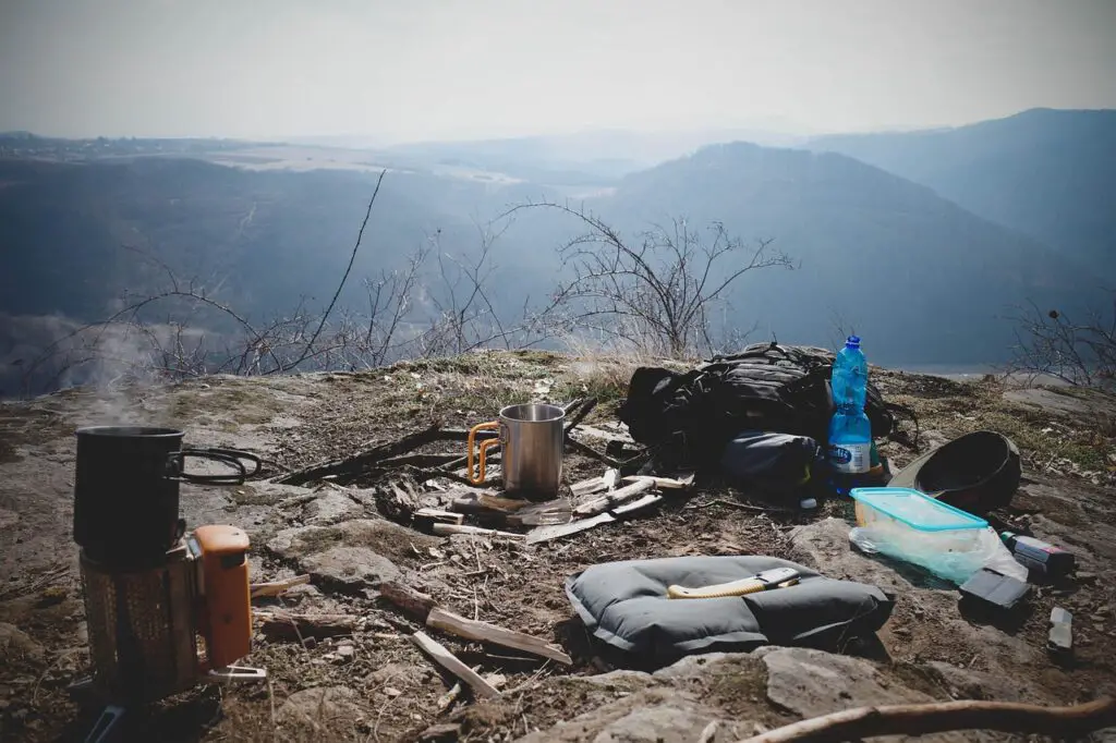 camping en mode Bushcraft