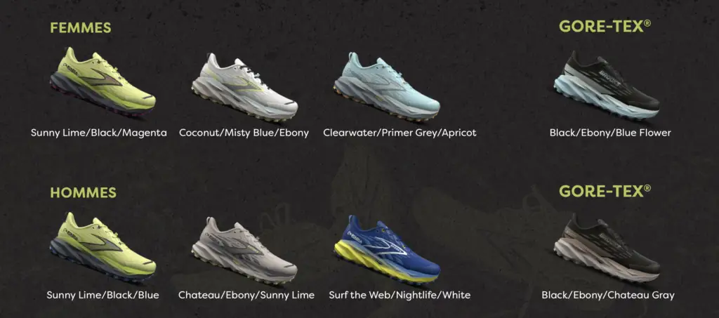 Cascadia 19 nouvelle chaussure de trail BROOKS