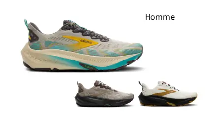 chaussures trail brooks homme