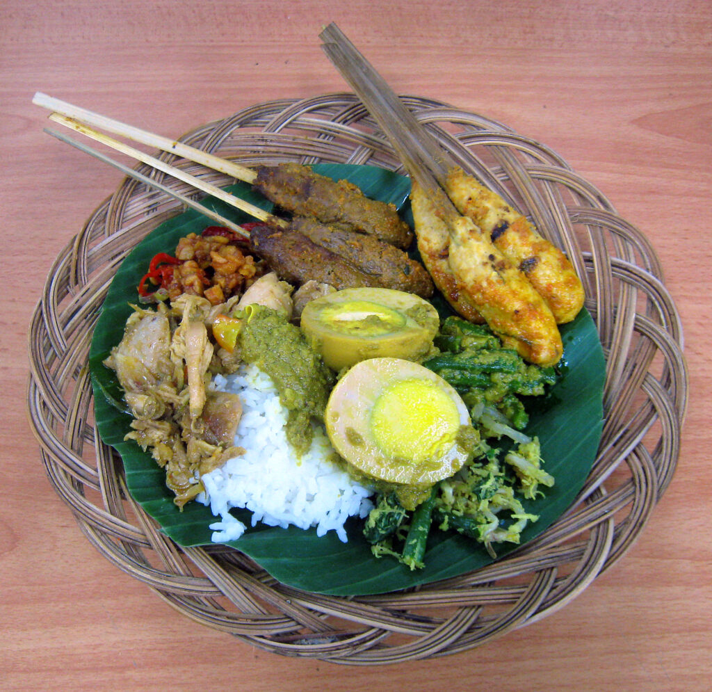 différentes saveurs du sate lilit