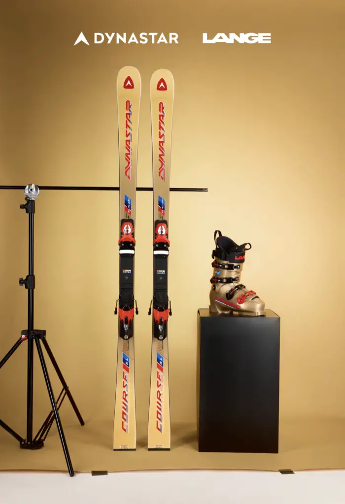 SKI DYNASTAR & CHAUSSURE LANGE PRÉSENTENT LA GOLD ÉDITION