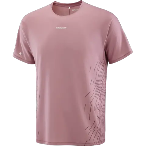 t shirt sense aero graphic salomon
