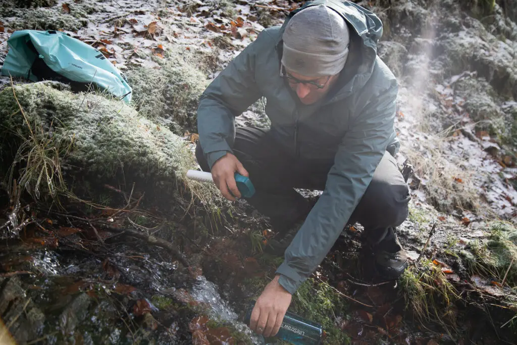 Liste des fonctionnalités de la gourde filtrante Lifestraw