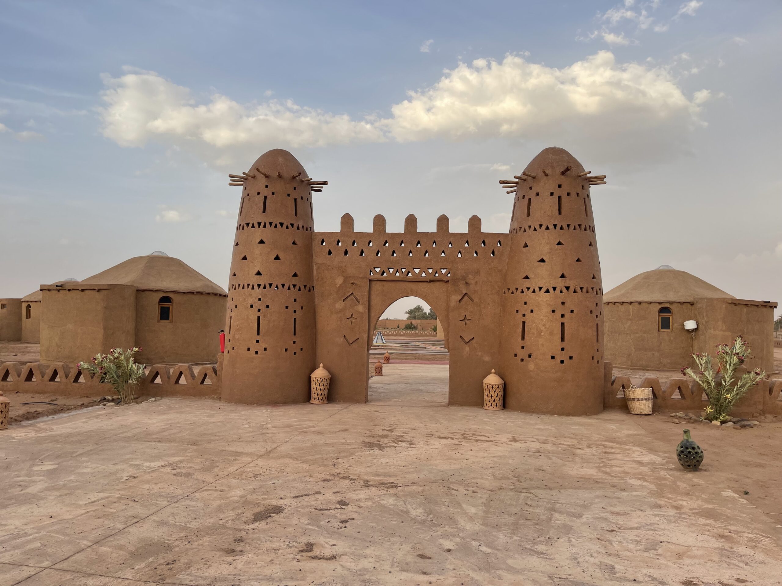 Source de gaïa chez Ali KHATAR à M'hamid au maroc