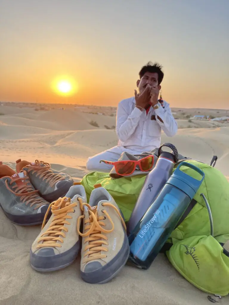 Voyage en inde avec la gourde filtrante lifestraw