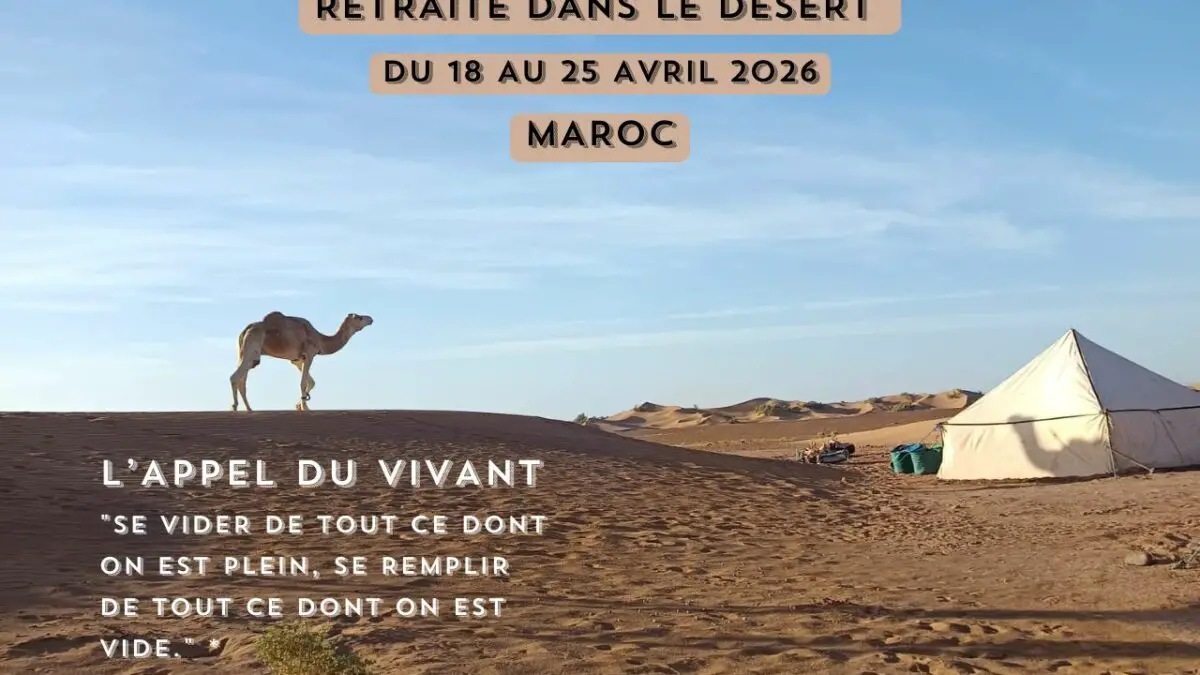 Voyage initiatique dans le désert MArocain avril 2026