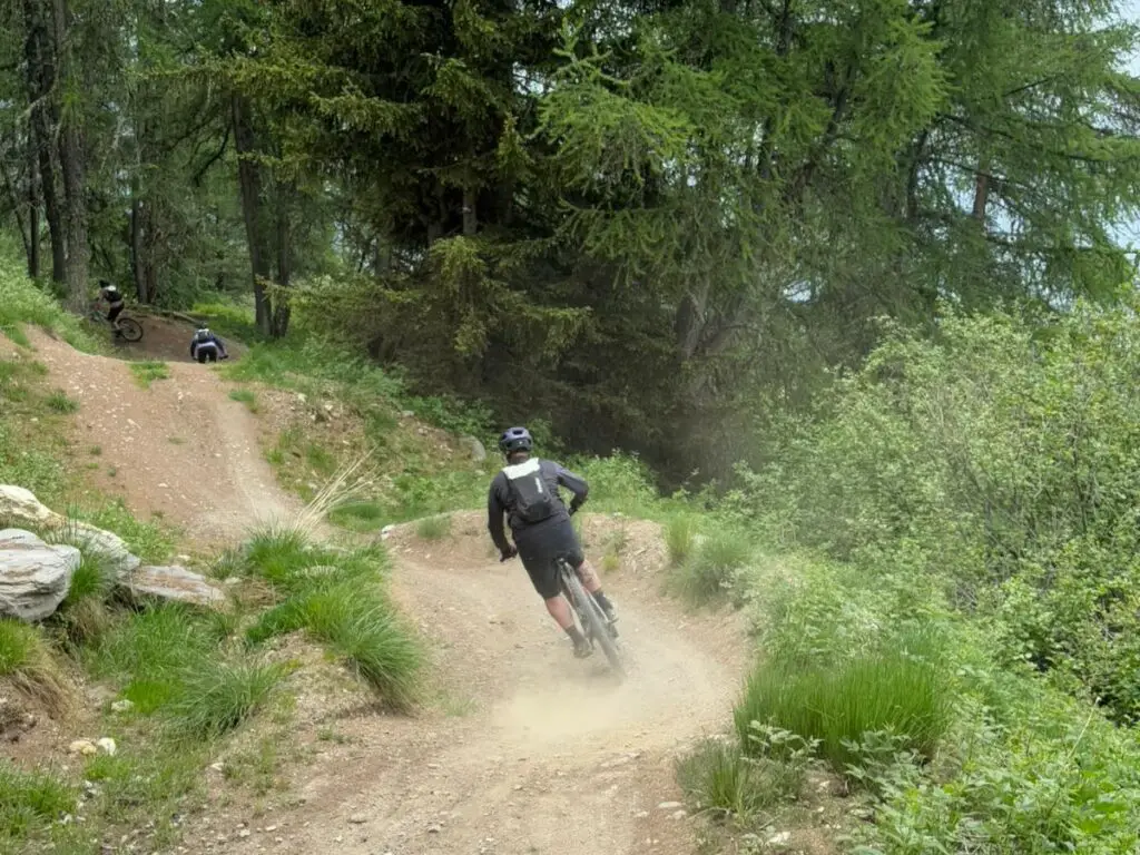bike park enduro VTT les Arcs Hiline deuter