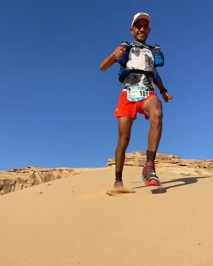 Marathon du désert avec raidlight