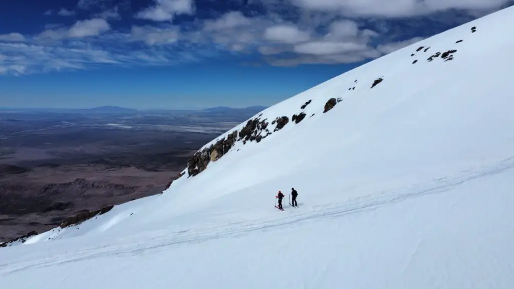 ski de rando a l'acotango