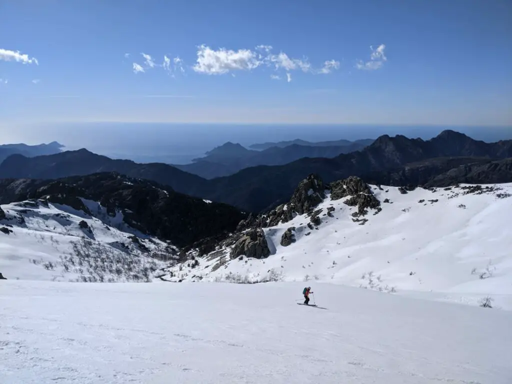 ski de rando en corse