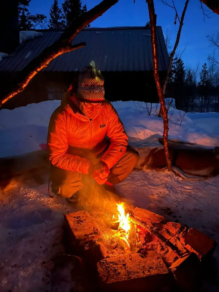 au coin du feu en attendant les aurores boréales