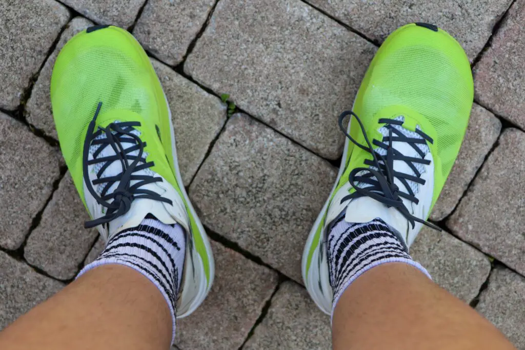 Altra Vanish Carbon 2 - vue du dessus