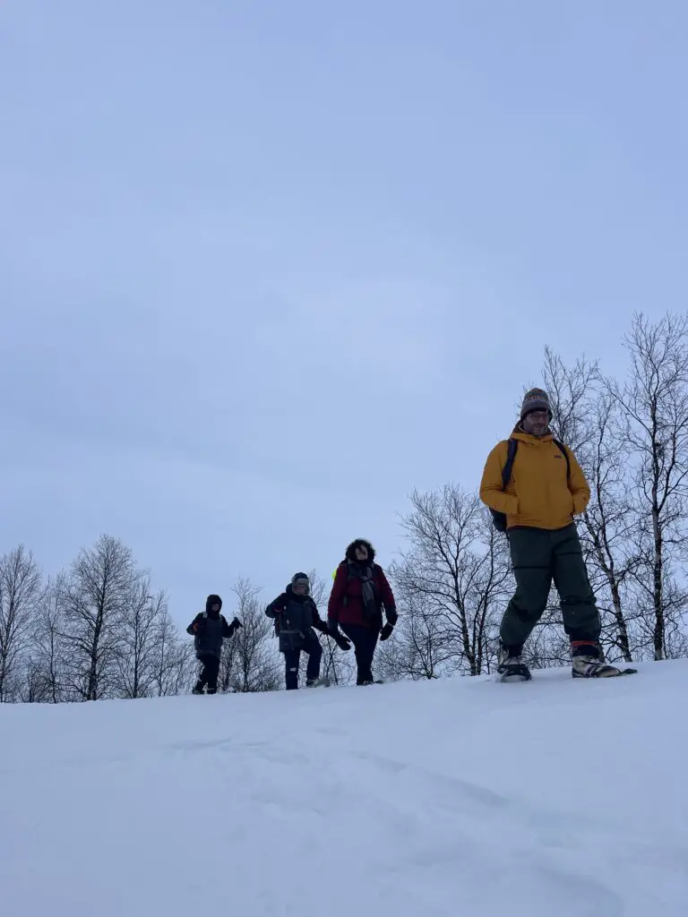 séjour raquette à neige en laponie suédoise