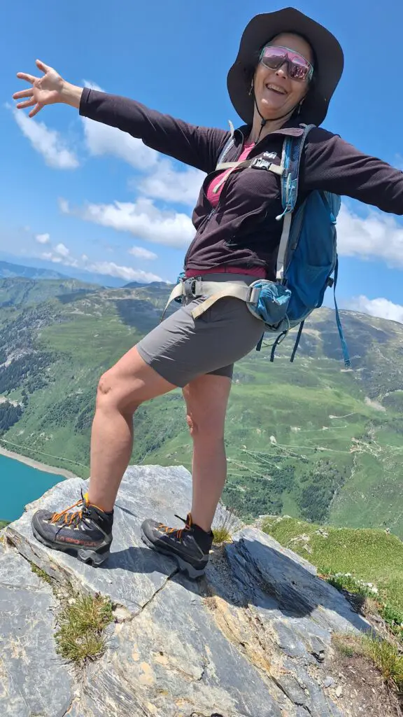 test chaussure sportiva-Roc-du-vent-lac-gittaz-beaufortain
