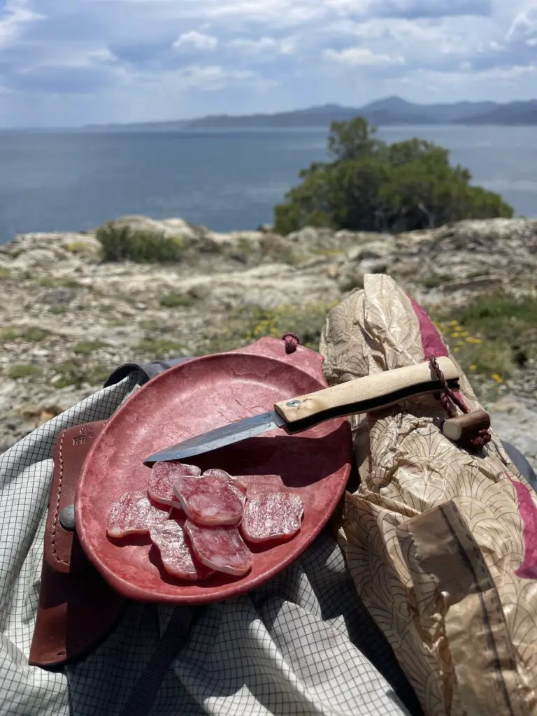 pique-nique en espagne au bord de la mer