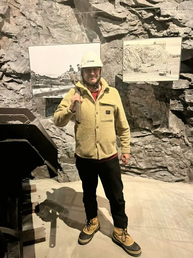Visite de la mine de kiruna