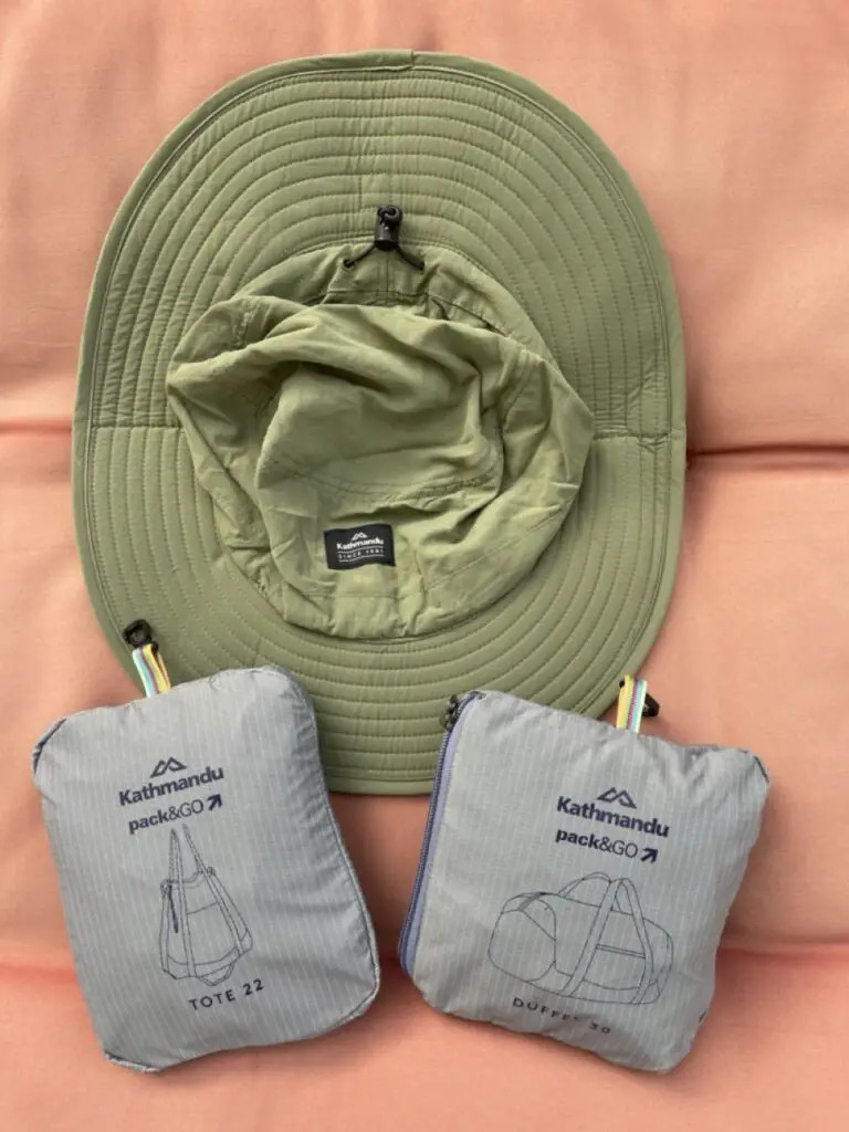 Test terrain des accessoires outdoor Kathmandu