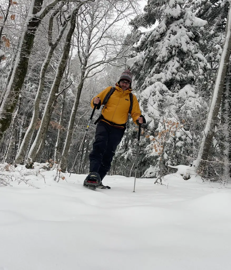 Raquettes à neige sur les sentiers du Mont aigoual