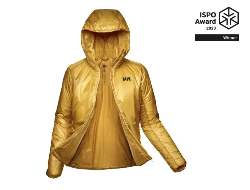 veste à capuche Odin Everdown de Helly Hansen lauréate Ispo Award hiver 2023