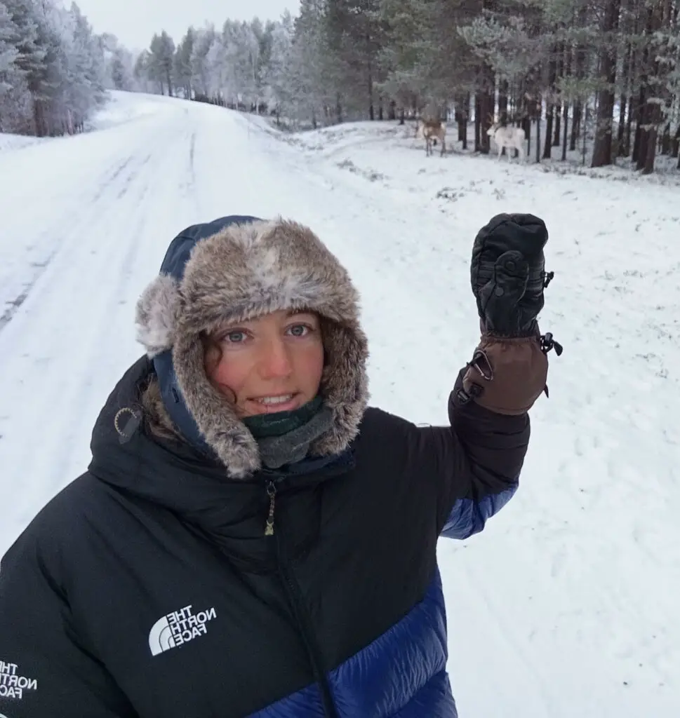 Retour terrain de la parka Himalayan summit series the North Face après 3 mois hivernal en Finlande