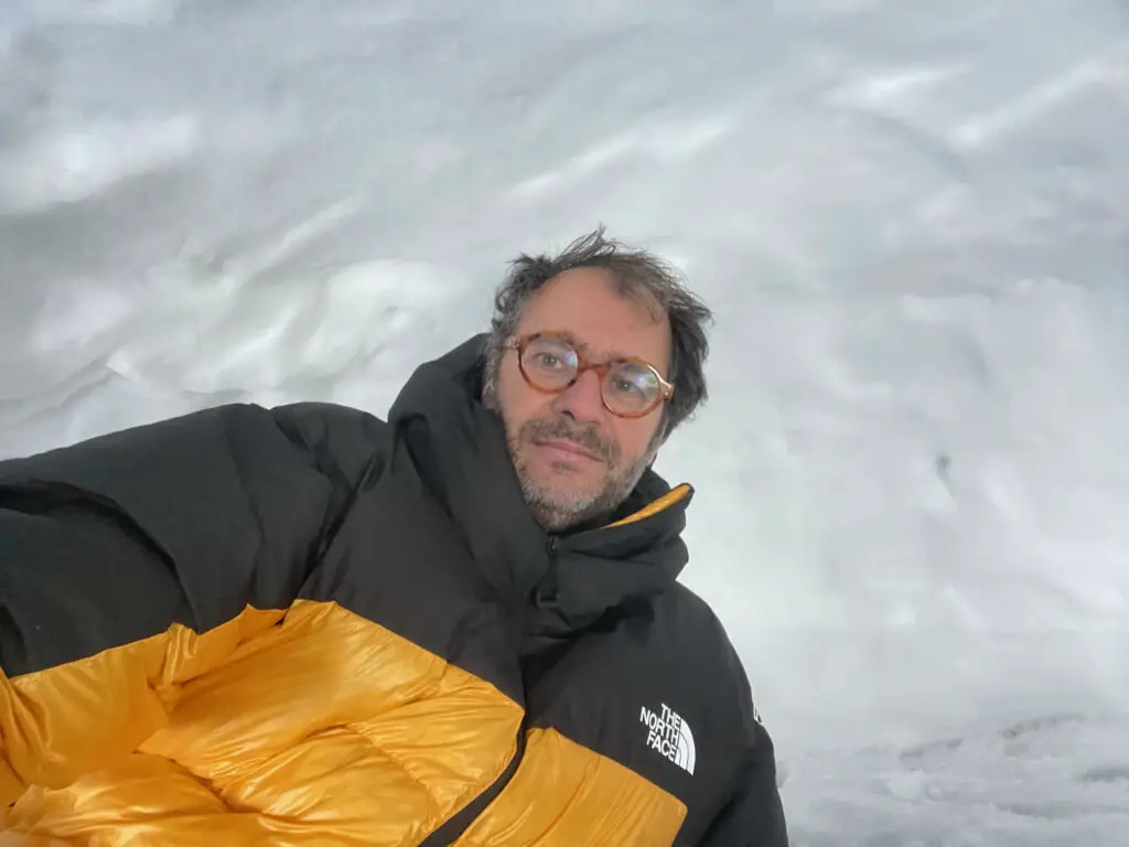 doudoune homme the north face en garnissage ProDown™ 800 cuin testé lors d'un we igloo dans le vercors