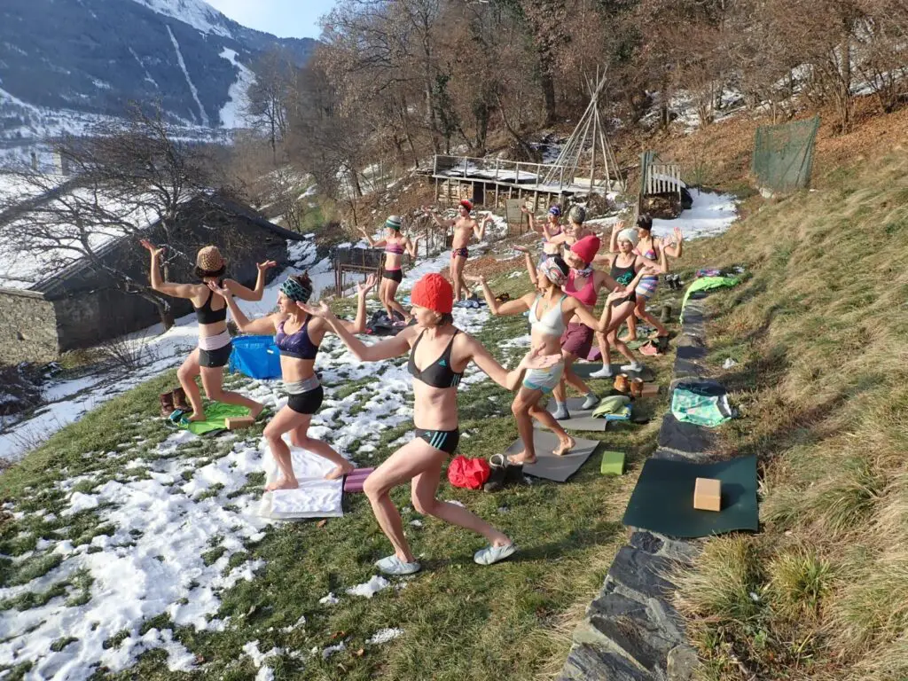 yoga du froid par les sentiers d'helene le lâcher prise