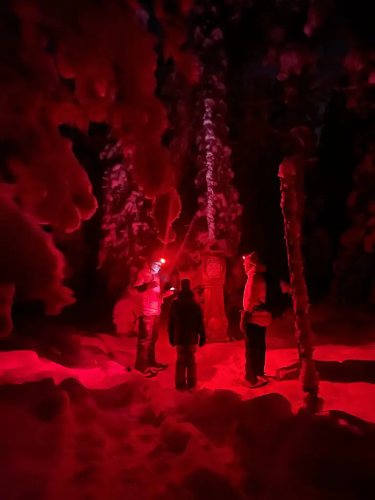 Le sentier de Noël en Laponie