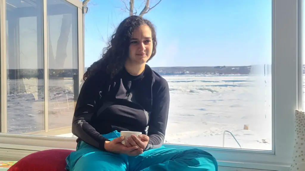 T shirt Seamless G-Heat testé au québec à -14 degré 