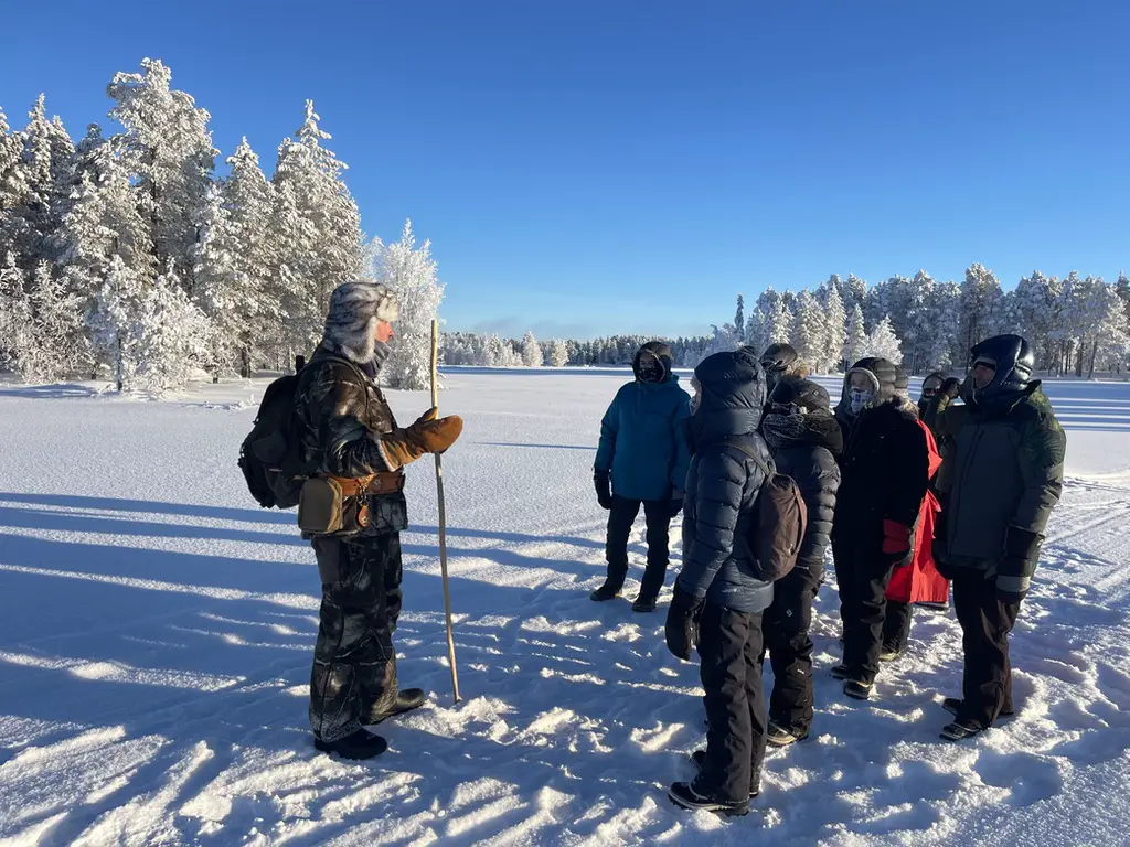 Robert Bour guide nature en laponie à Mellanström