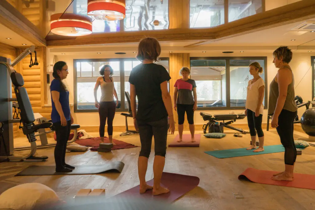 Cours de yoga dans le Beaufortain les sentiers dhelene