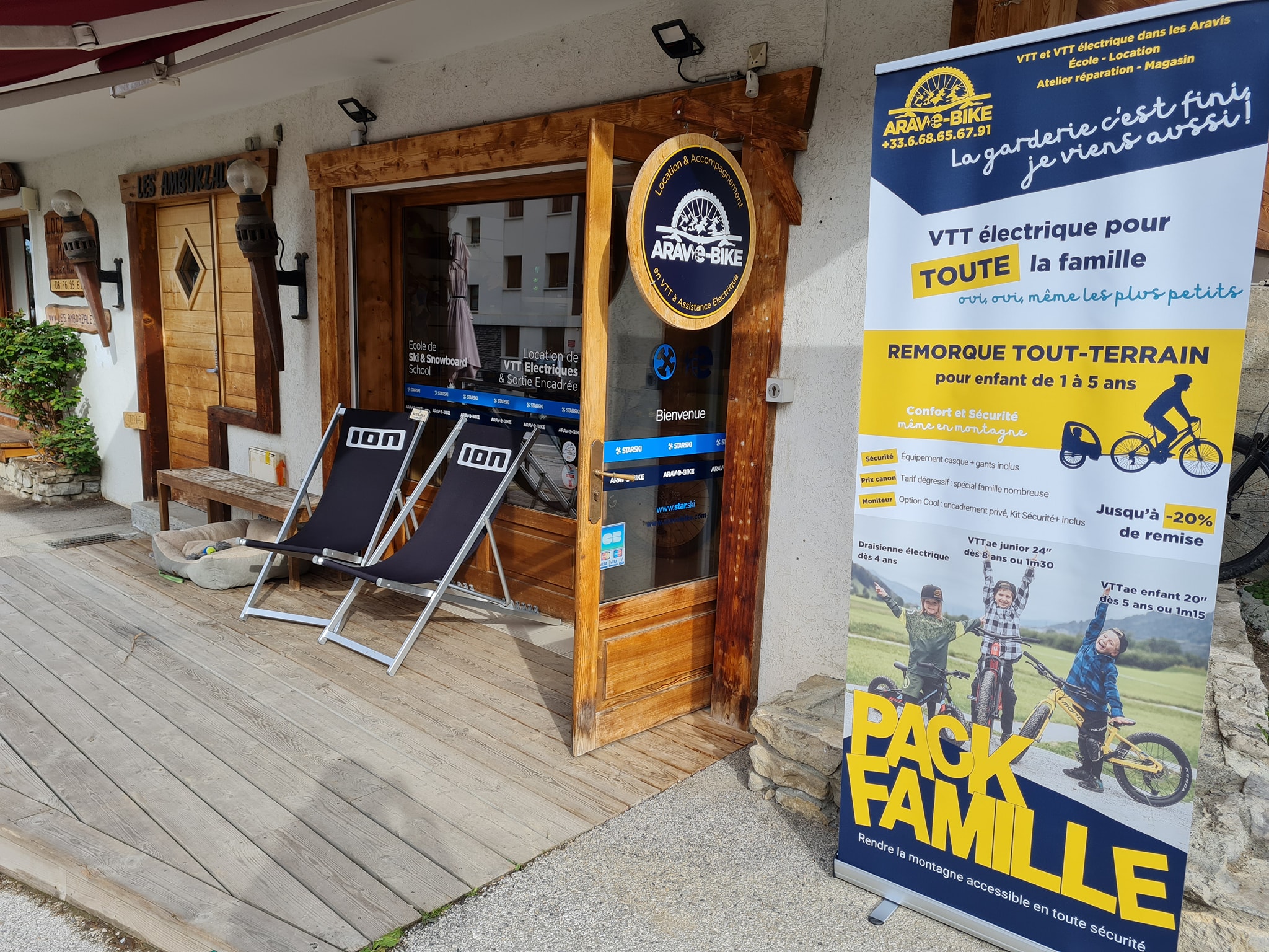 Informations pratiques pour organiser votre sortie VTT avec Arav-e'bike au dessus d'annecy