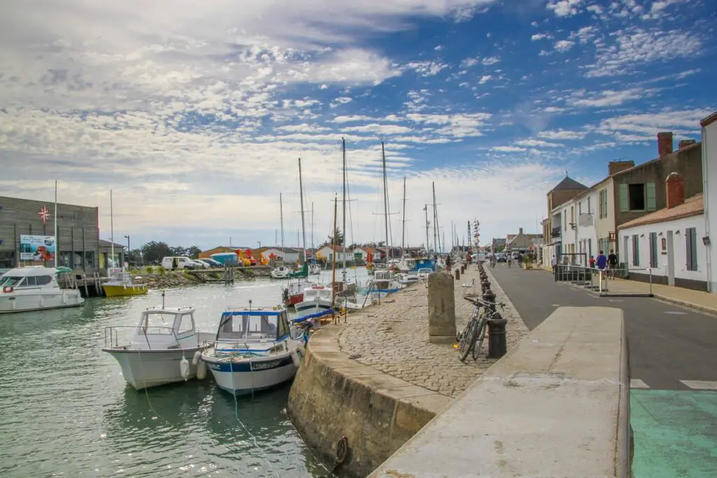 Port de noirmoutier en vendée