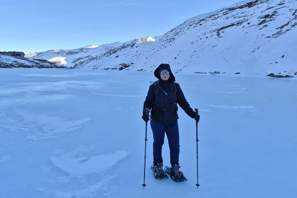 test veste G-heat chauffante neige