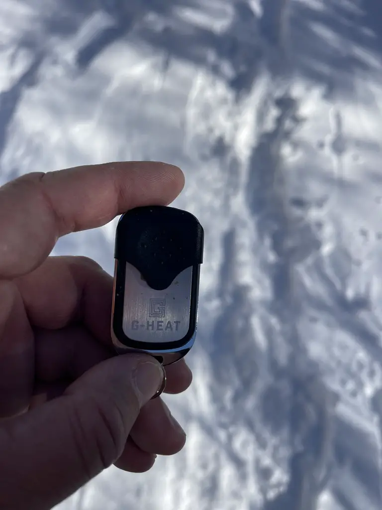 une télécommande G-Heat comme une clef de voiture