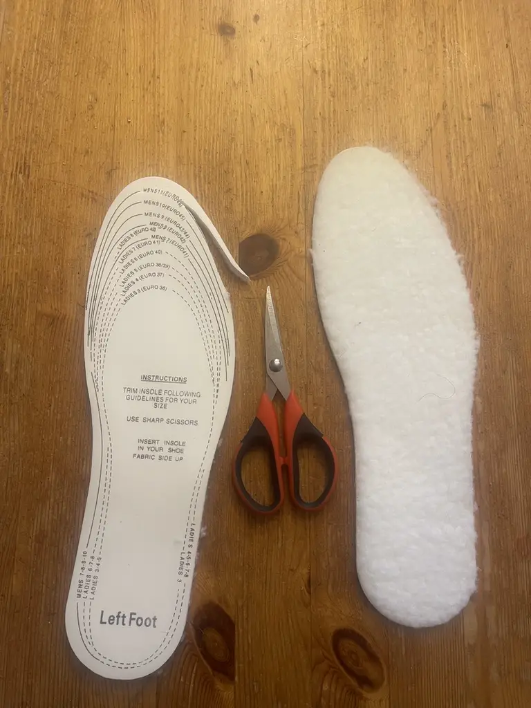 Semelle laine naturelle G heat